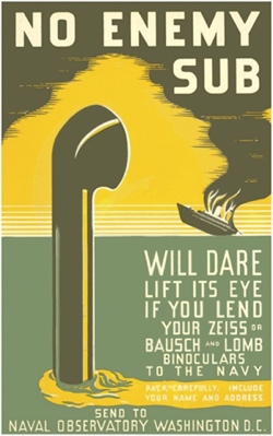 U.S. Navy advertisement soliciting civilian binoculars (44,401 bytes)