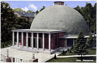 Jena Planetarium, from postcard in the mid 1920s