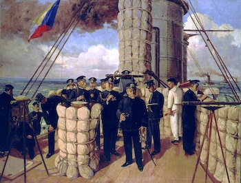 Admiral Tōgō on the 
