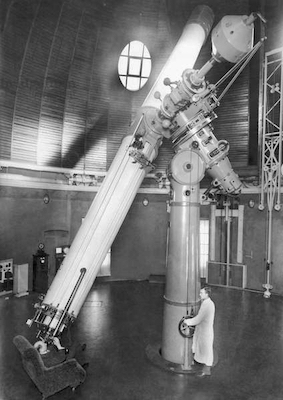 Carl Zeiss 650 mmachromatic refracting telescope for Berlin University Observatory at Babelsberg, c. 1924